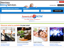 Tablet Screenshot of directorybillingservices.com